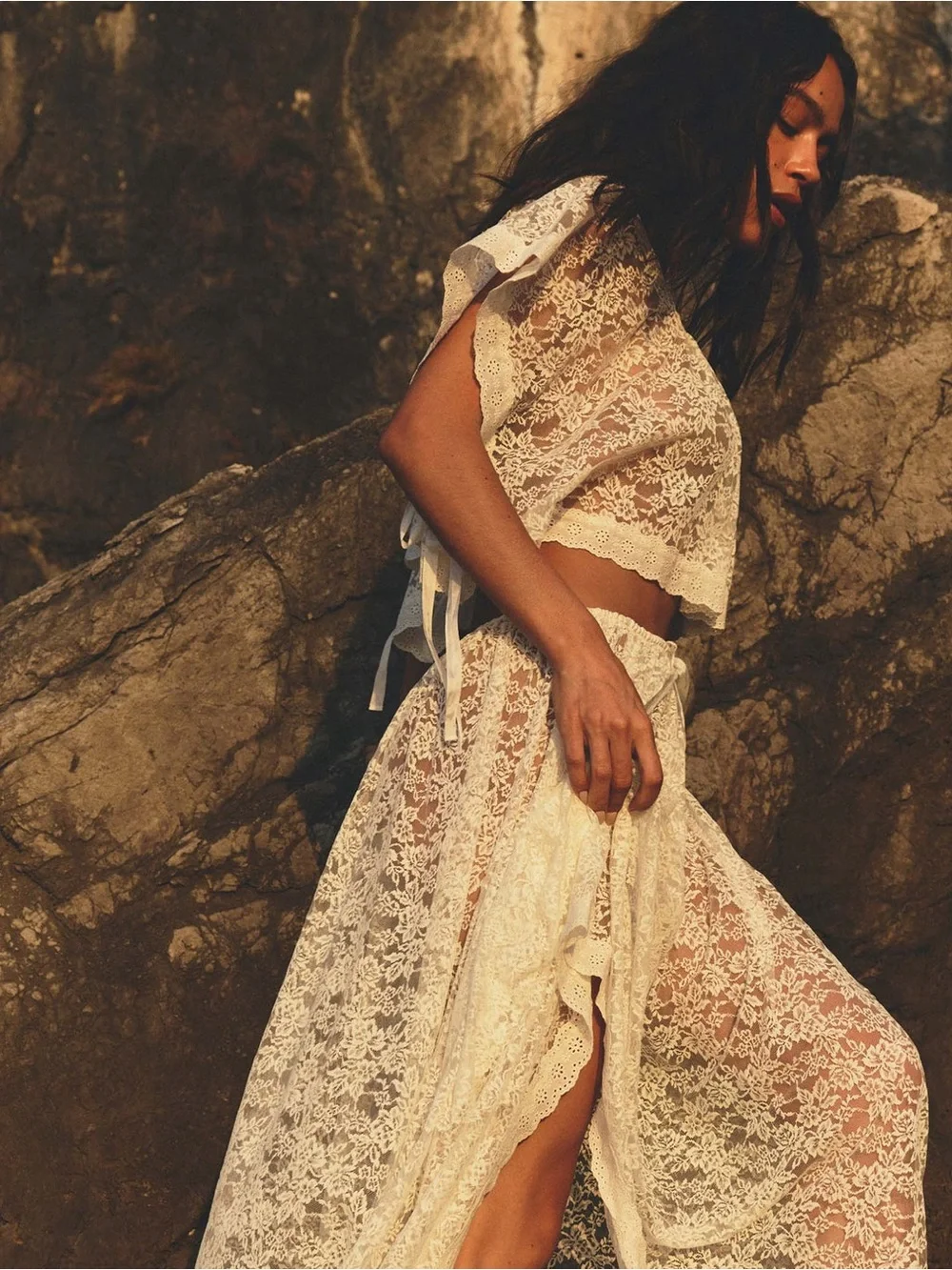 NWOT Doen VENNETTE TOP IN SALT - Picture 3 of 7